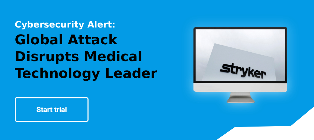 Cybersecurity alert for medical technology disruption